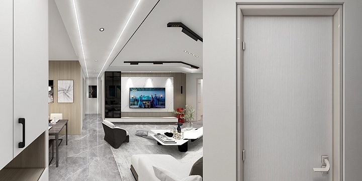 巴州筑梦空间装饰-建业天麓上院23-1-1601-装修设计方案