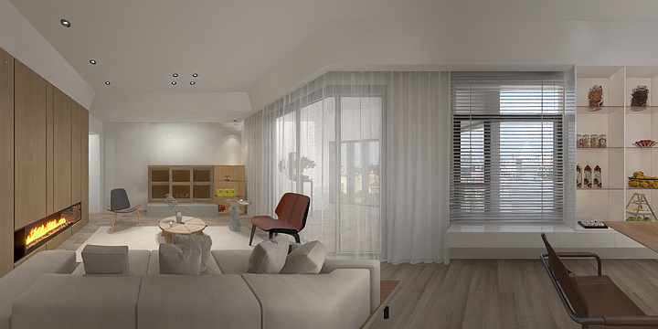 王淋-安徽赫氏设计师学校学生王淋曾来自学村一中-装修设计方案