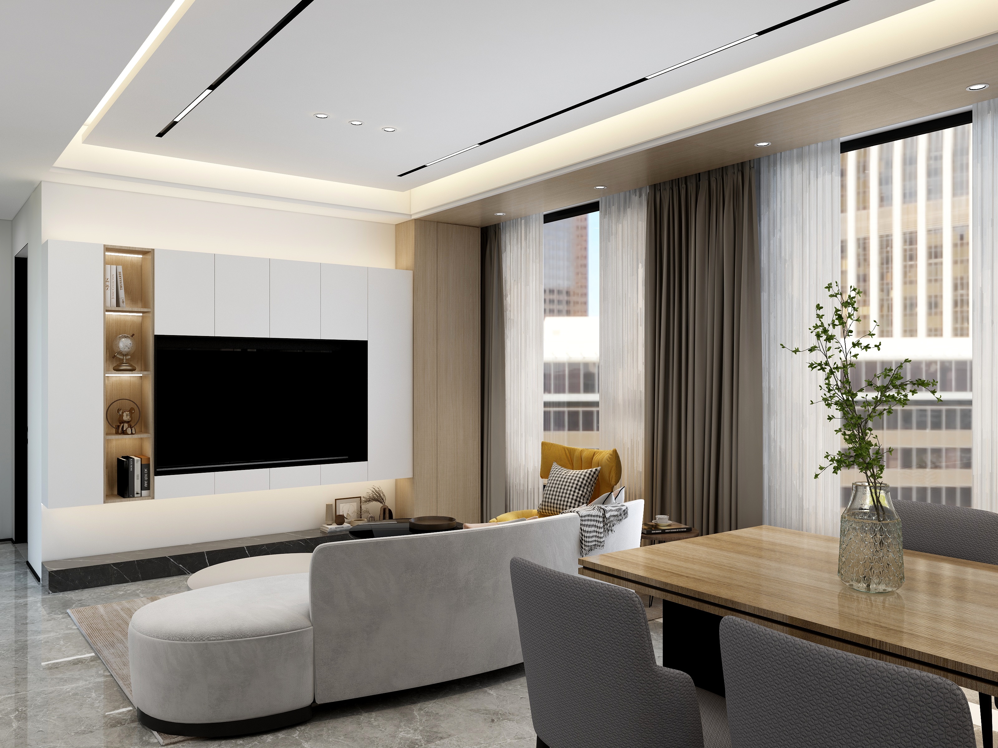 于帅DT-瑞和园89.50㎡B户型3室2厅1卫-装修设计方案