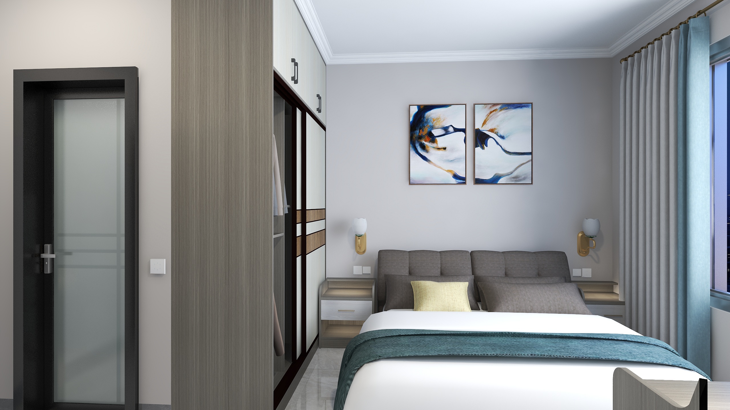 黄升华-三千城悦公馆三房两卫简装-副本-装修设计方案