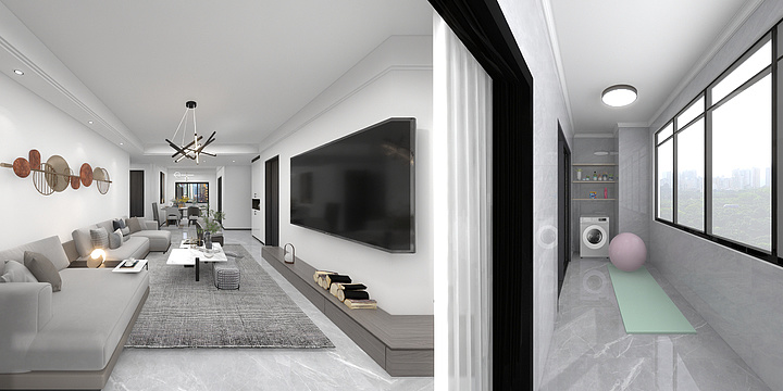 韩设计18662769626-学府名苑 17栋 402室-装修设计方案