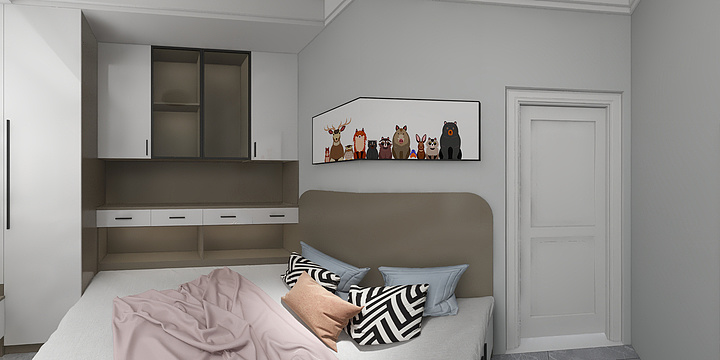 森筑工匠装饰设计-泊澜公馆132.dwg-装修设计方案