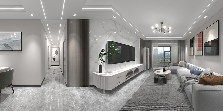 河南省-汝南-兴悦壹品四室-装修设计方案