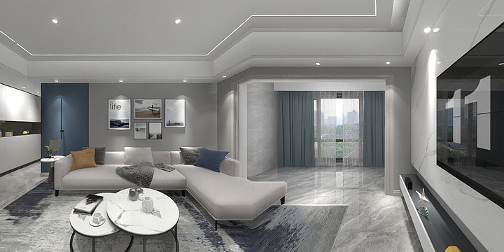 首席家装设计大师-开元新城9-1204.dwg-装修设计方案