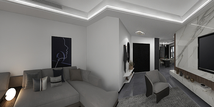 Leben1029-三室-副本-装修设计方案