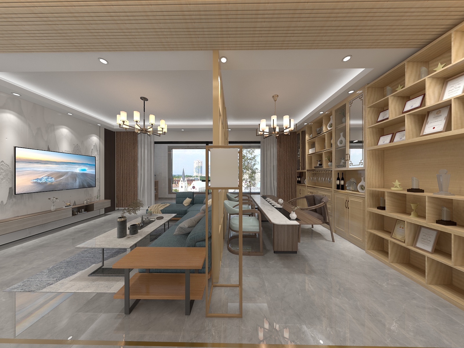 冰美式加冰-新中式-装修设计方案