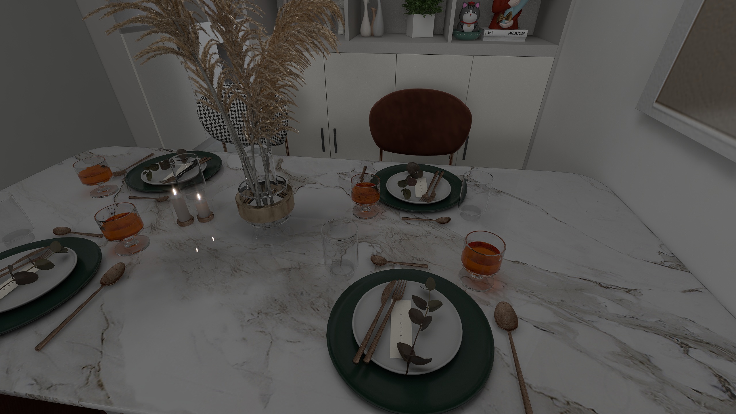 淮南硕果装饰-世贸观天下3-2907-装修设计方案