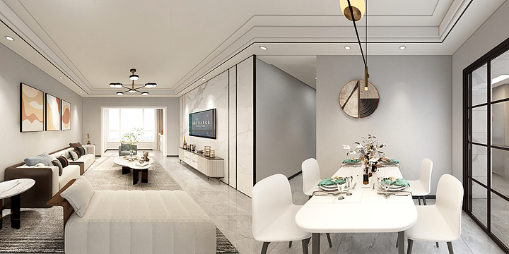 蓝麒麟装饰18109942522-乌鲁木齐碧桂园二期园姐-装修设计方案