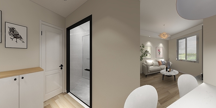 笑果涂-三元一村-装修设计方案