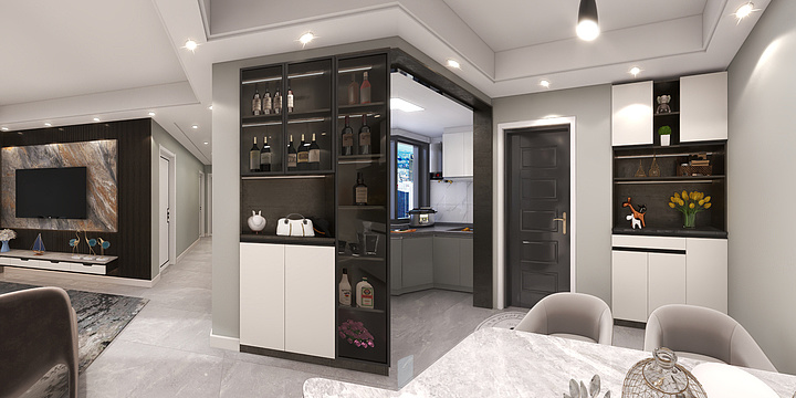 颍上全案设计刘-凯旋城-装修设计方案