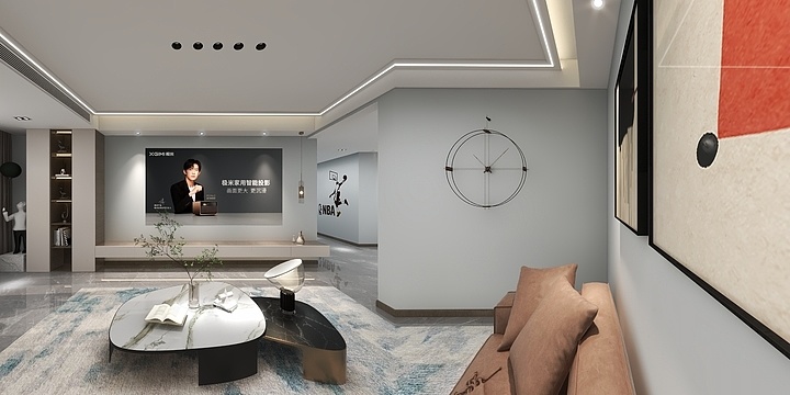 铜川设计师-焦向明-雍照华庭-装修设计方案