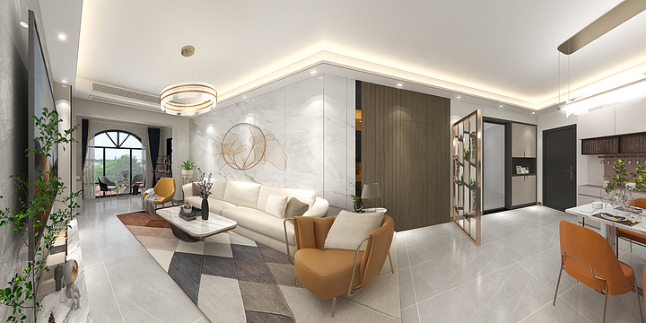 ScenQwtu-昊达装饰-湖南李女士2022.6.10-装修设计方案