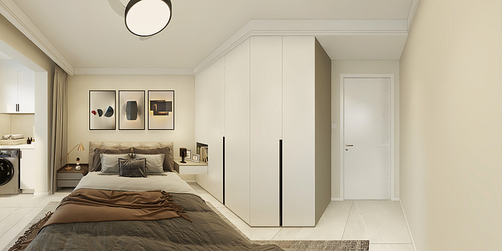 SpaceDesign张-《燕儿岛路小区》老房改造整装设计-装修设计方案