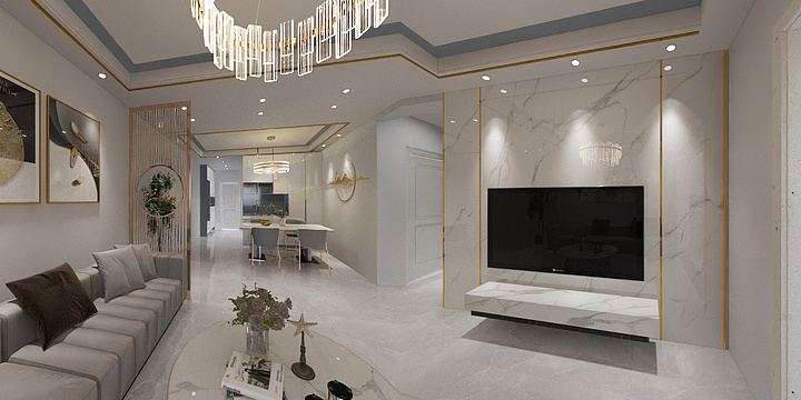 想德美-滨河风景1号楼2105-装修设计方案