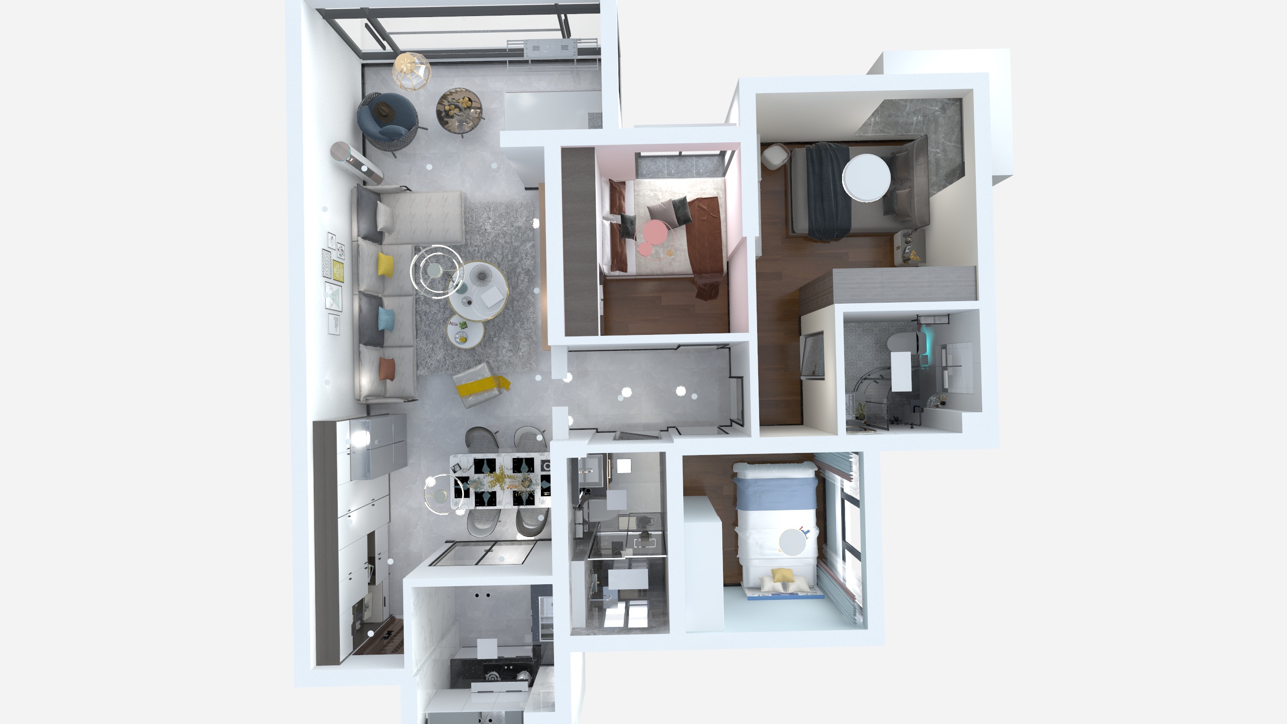 庭美装饰梁生-振业时代花园-方案2-副本-装修设计方案