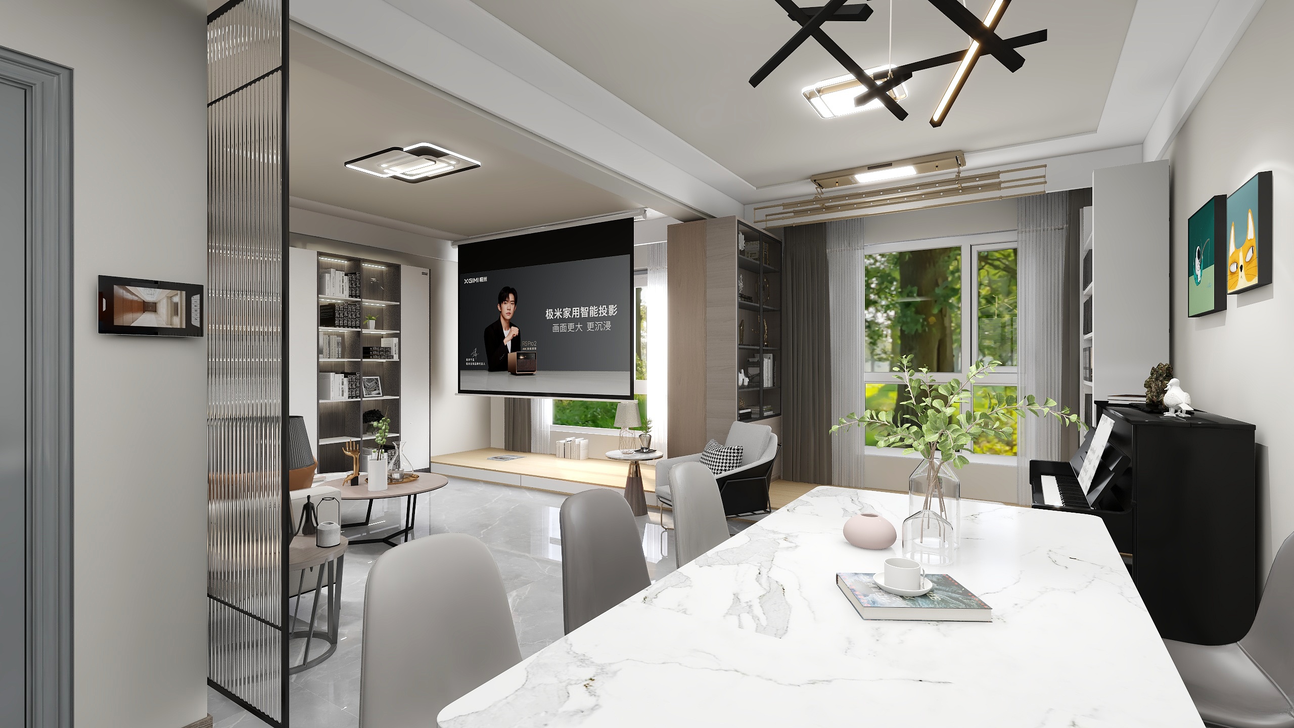 天津朗盛泰龙装饰-贝肯山香柏园.dwg-装修设计方案