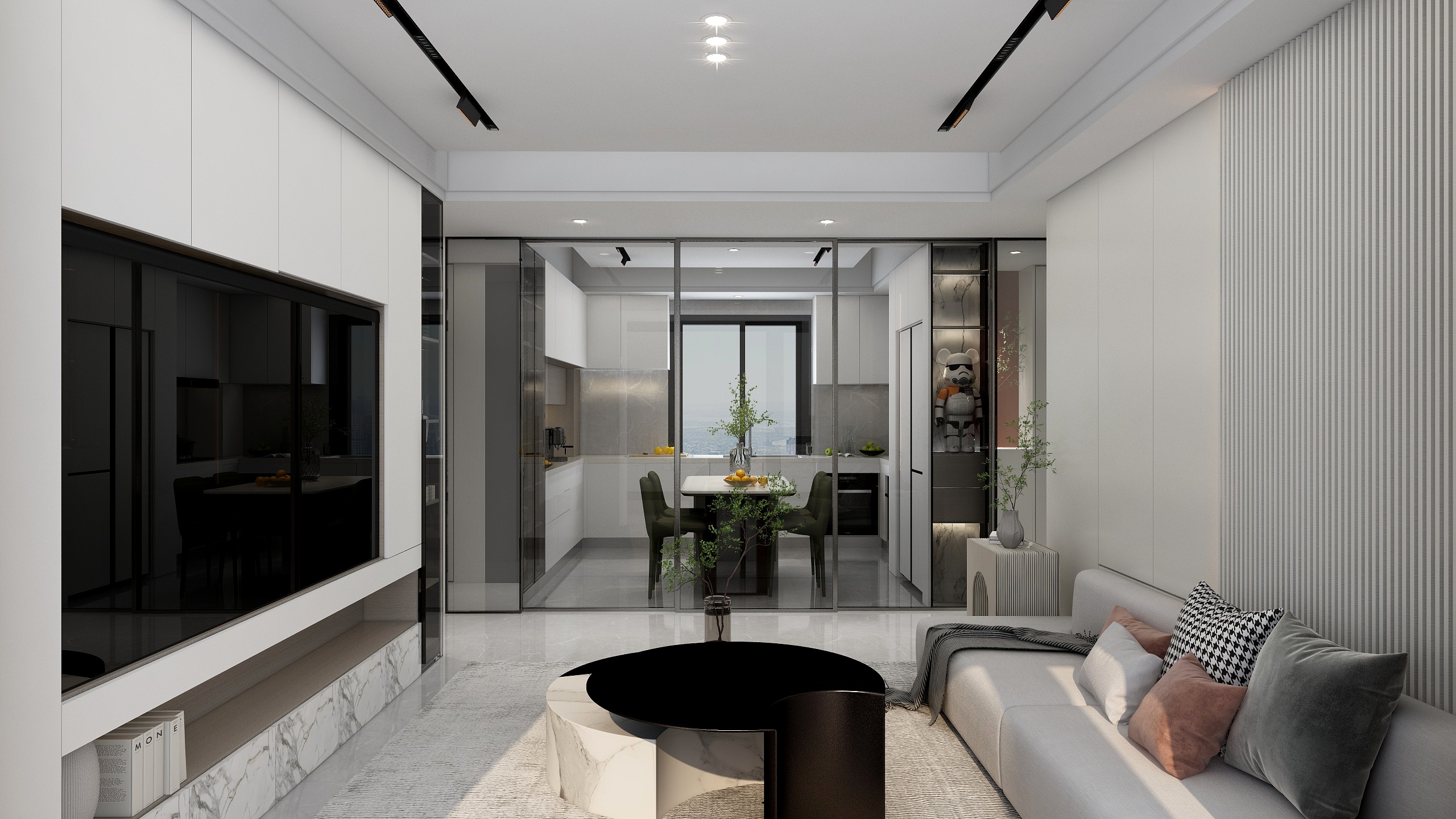 壹拾壹宅全案设计-旭辉江山都会125㎡四室-装修设计方案