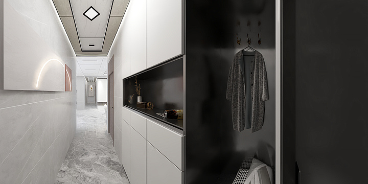 小宁腻子dBDl-豪园二期01户型-装修设计方案