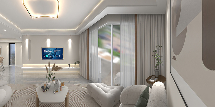 130****0844OFlB-小宋姐客餐厅-装修设计方案