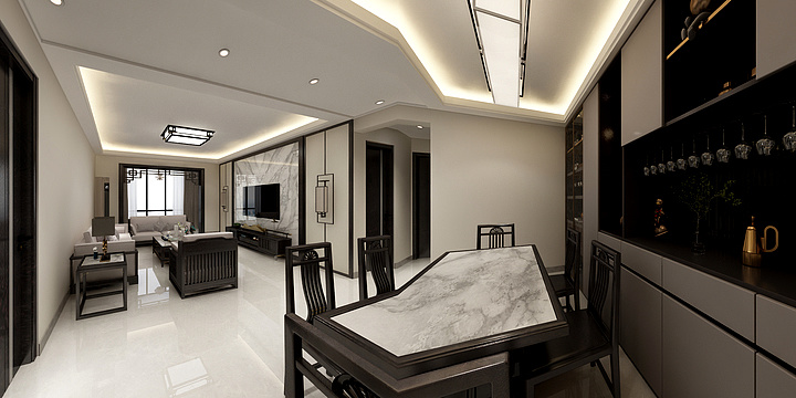 咸鱼怪-京华府.dwg-装修设计方案