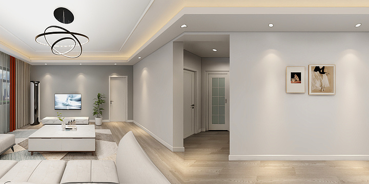 西安沈少-浩华北郡18-10801室129-副本-装修设计方案