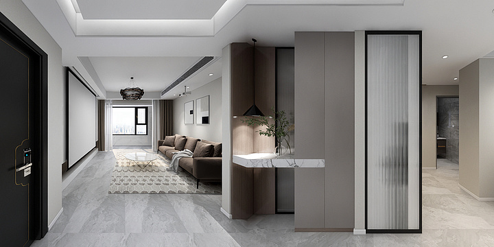 雾与雨-桃花源15-1502-装修设计方案