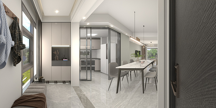 马浩杰-江山印 23栋2301号-装修设计方案