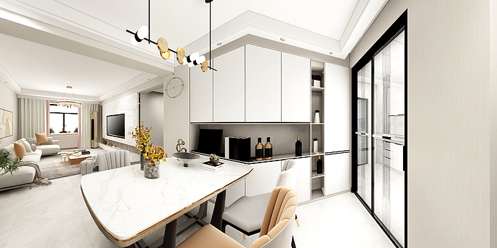 壹方空间全案设计-国泰翡翠城-装修设计方案