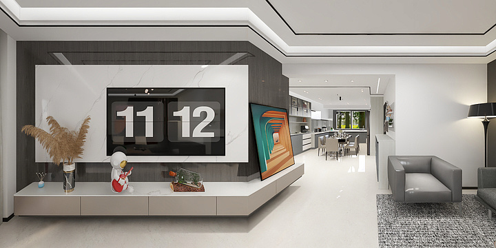 不烦设计工作室-沁园西区-装修设计方案