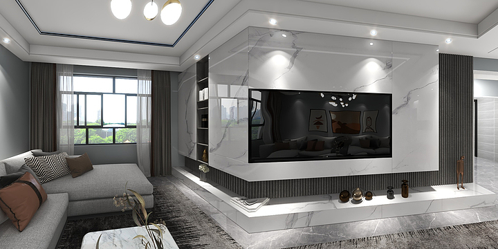 银领设计-天和佳苑现代简约-装修设计方案