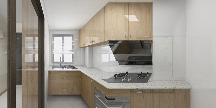 小赖设计师-德信海德公园83.00㎡A2’3室2厅1卫1厨-装修设计方案