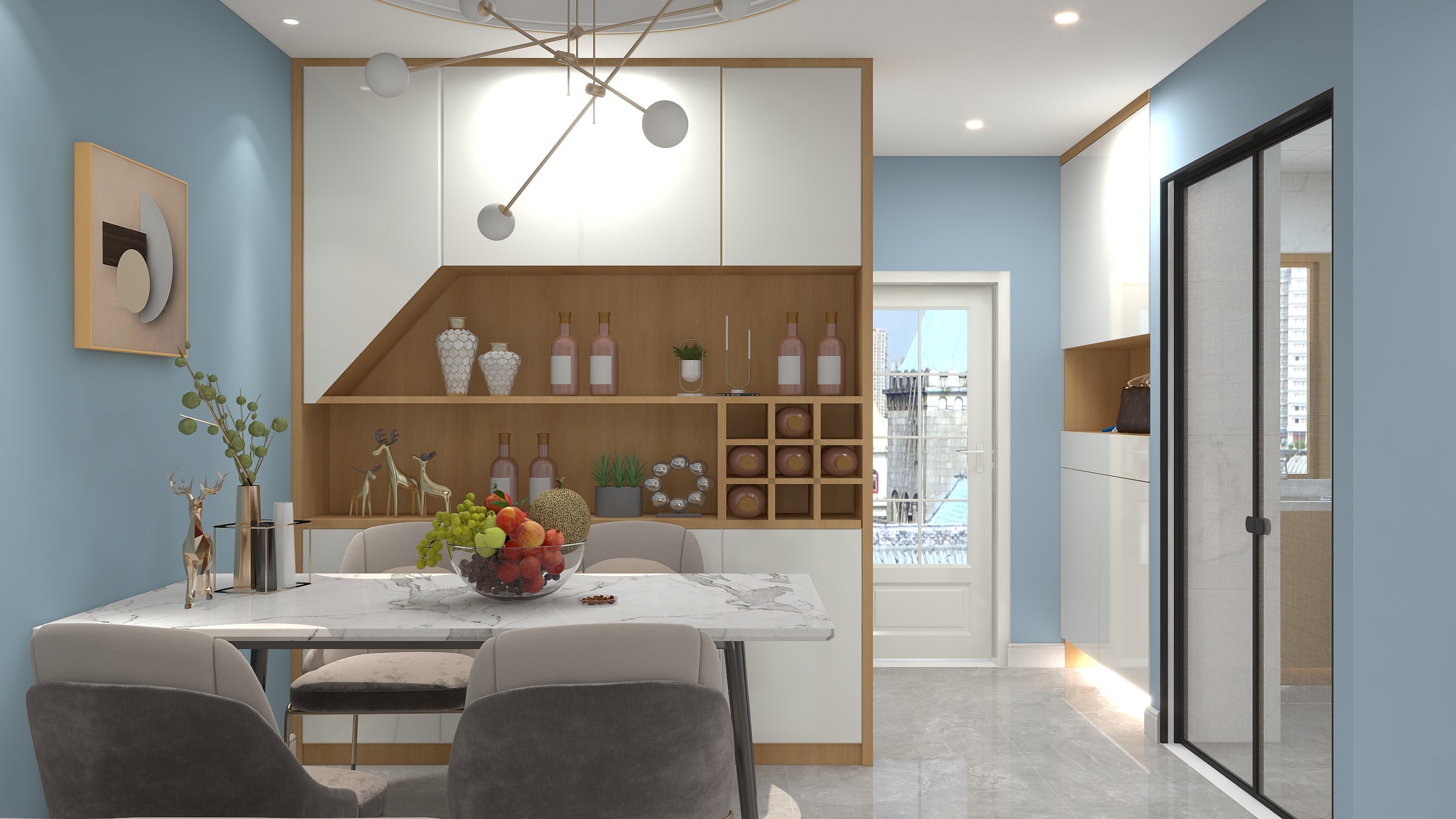 185****4440QxnL-德信海德公园83.00㎡A2’3室2厅1卫1厨-装修设计方案