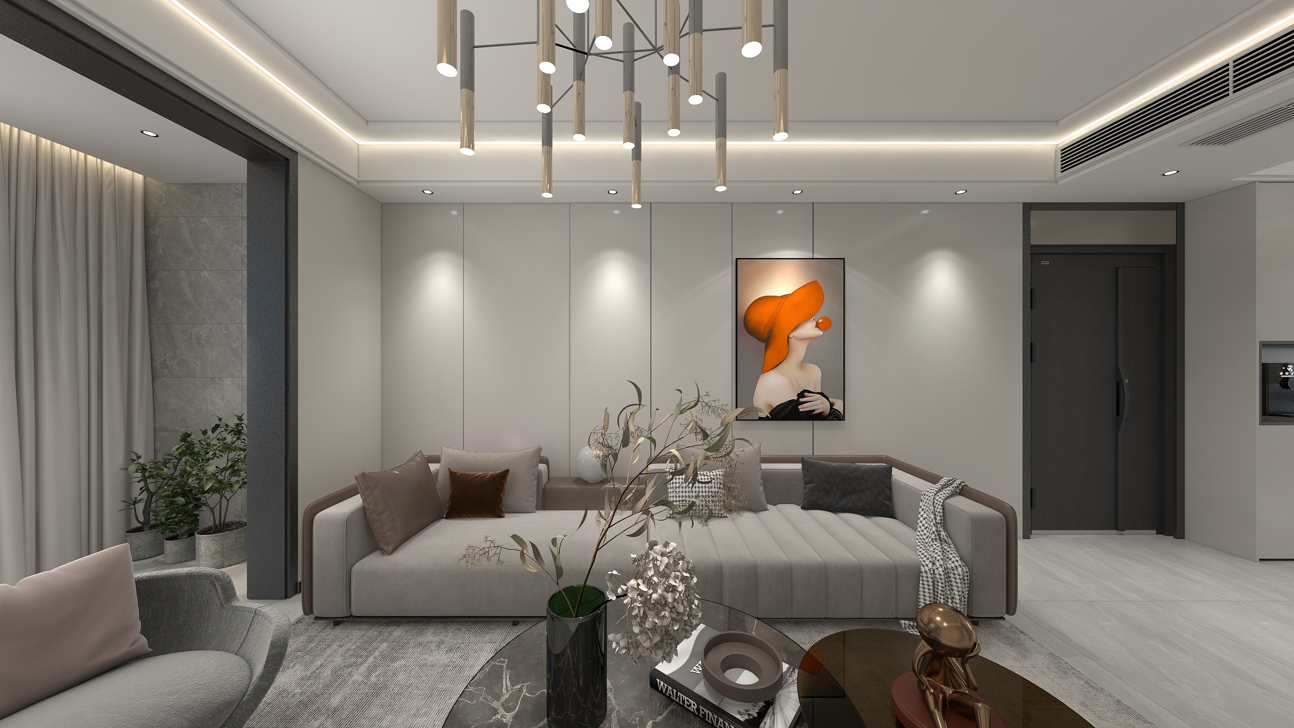 大珩木作-公园里16#22楼东户全屋定制-装修设计方案