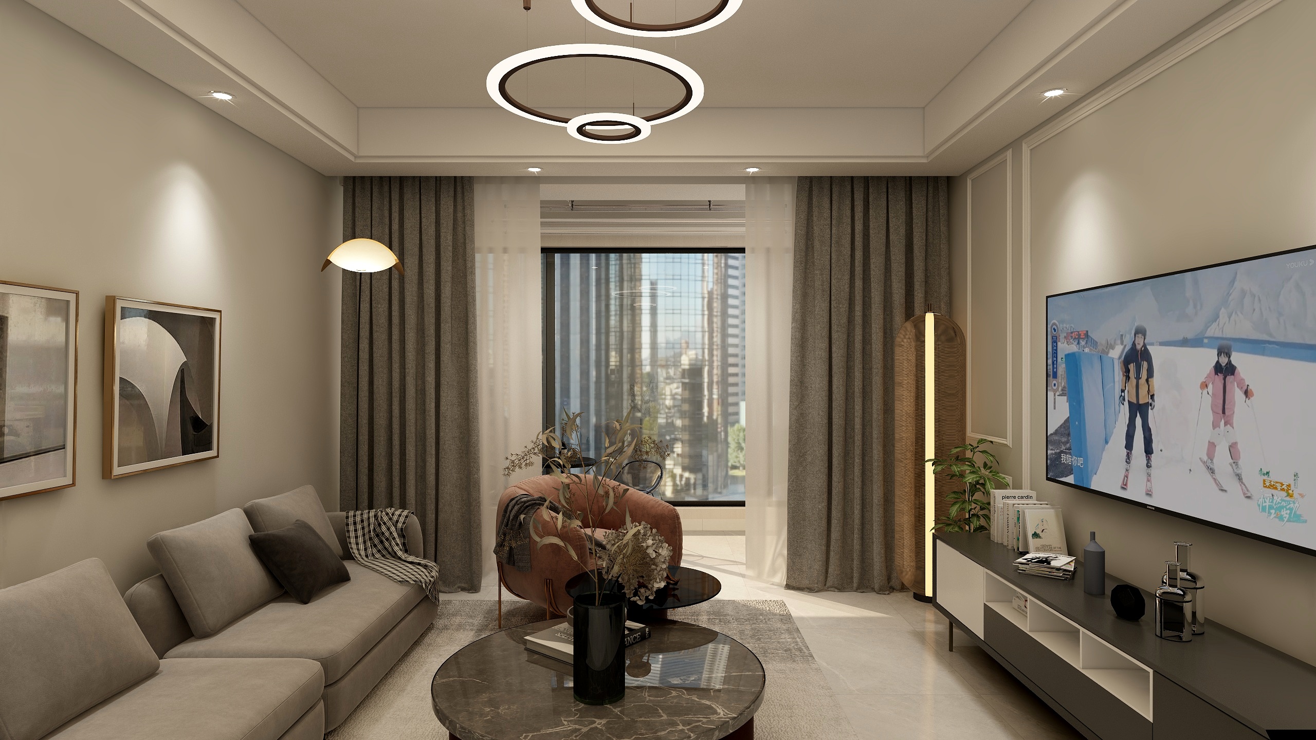 Ms.严-中城花园-装修设计方案