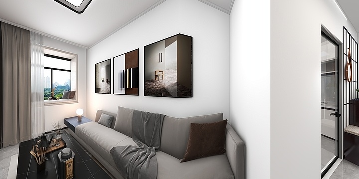 优实设计-方二：水岸荣华40-装修设计方案