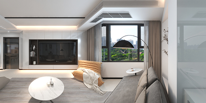 LK梁琨-荣盛华府2-2-903黑白灰-装修设计方案