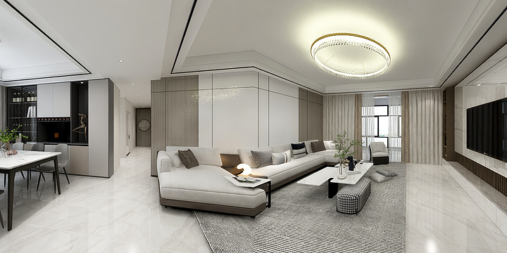 A篮碟装饰A-碧桂园铭雅苑-装修设计方案