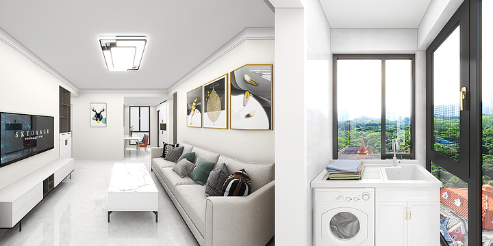 灬一叶知秋灬-丰水宝坻39号803-装修设计方案