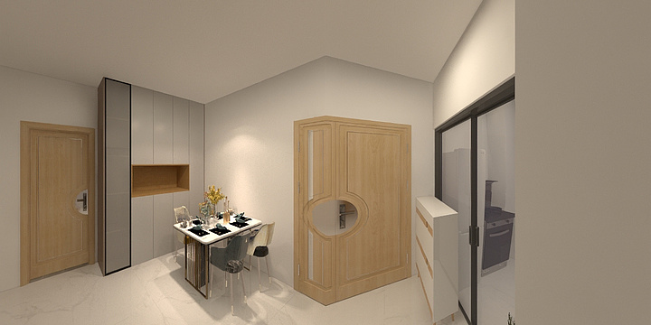 小周不紧张-汇泉景悦城-装修设计方案