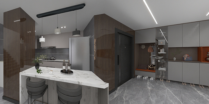 定艺JsTB-万鑫广场赵姐家居-装修设计方案