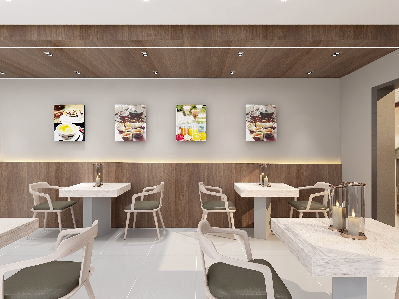 设计--谢-美式咖啡店-装修设计方案