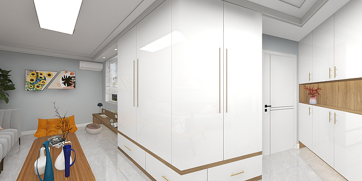 小温馨L-东山小区-装修设计方案