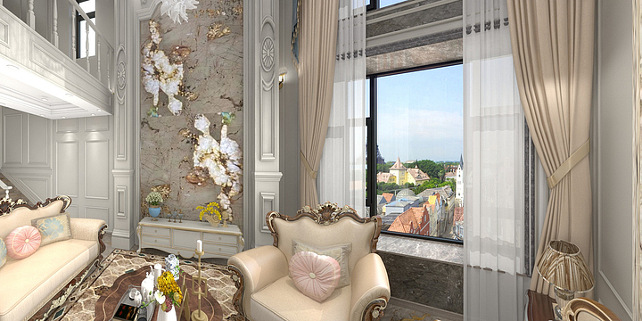 C.Design.-观棠府别墅张美女-装修设计方案