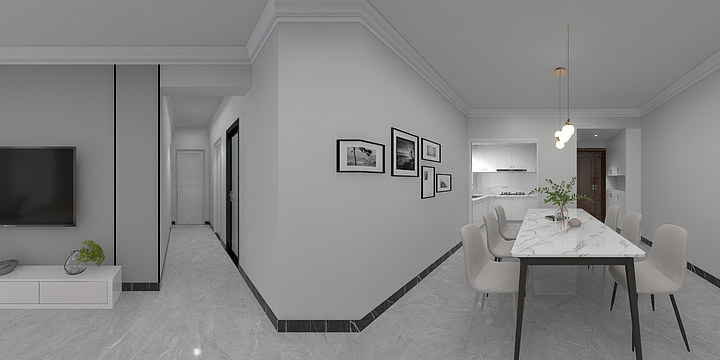 Chen不二-北城财富-装修设计方案