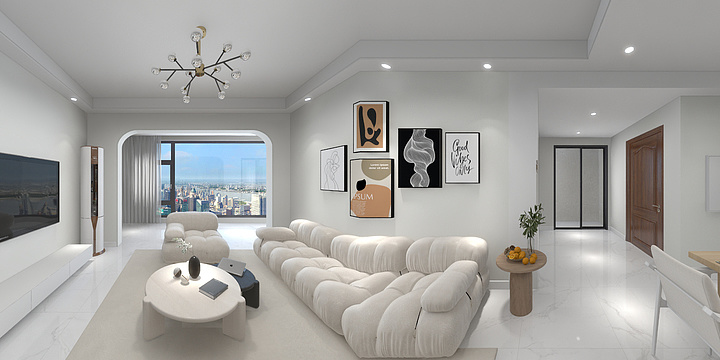 Chen不二-万达-装修设计方案