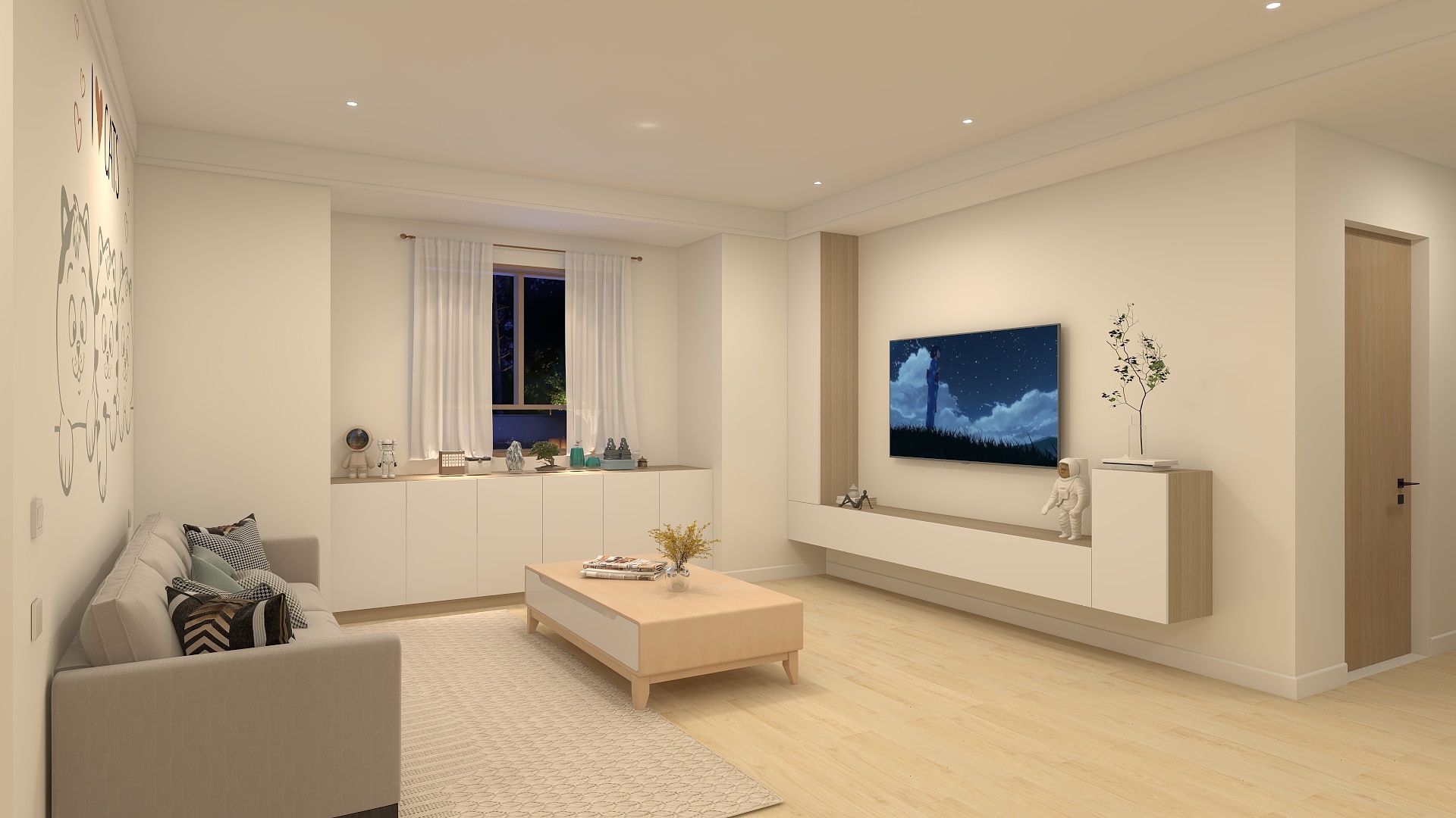 橙瞅瞅-原木风格-装修设计方案