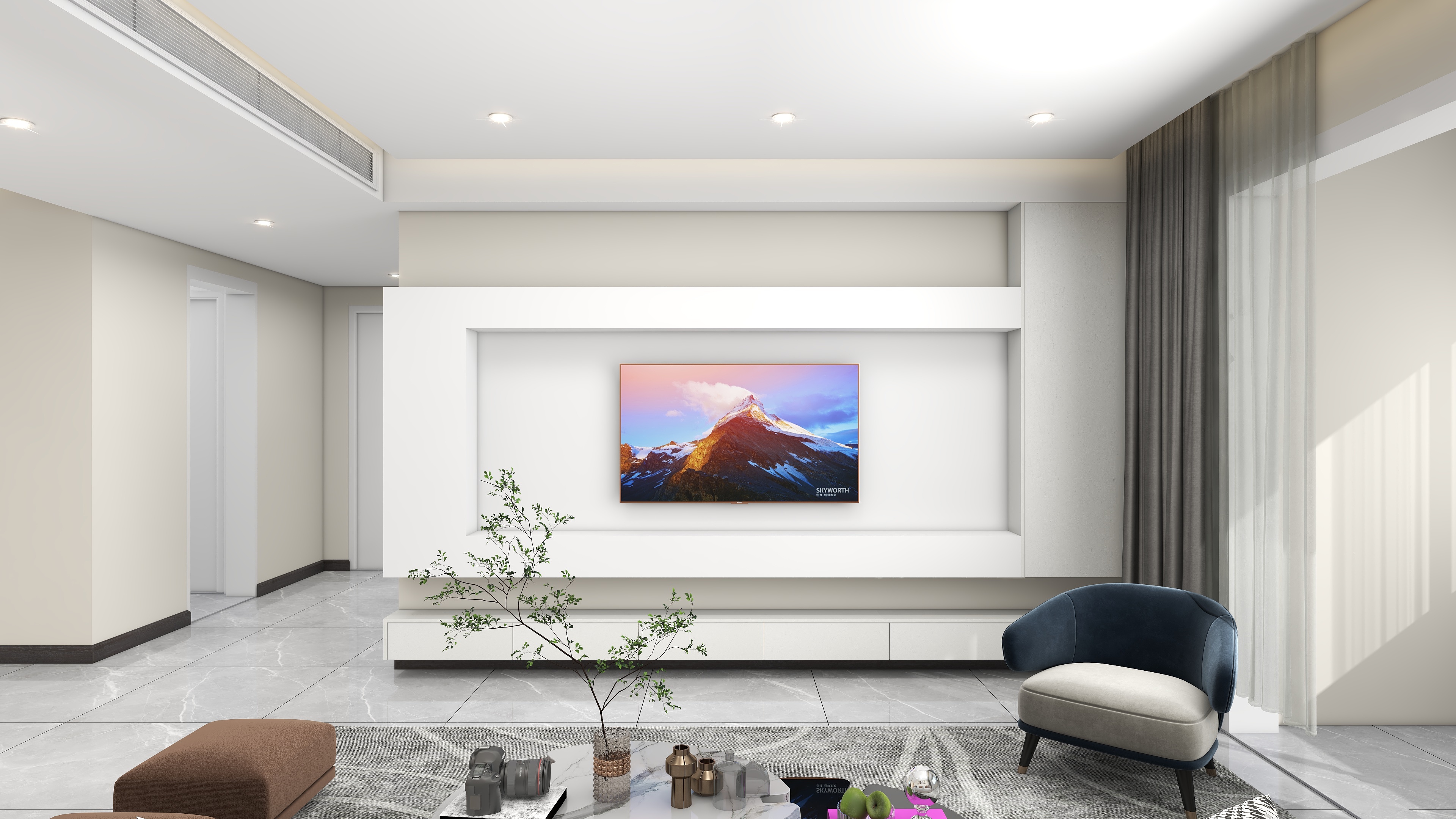 橱子不会设计-130平锦绣天地-装修设计方案