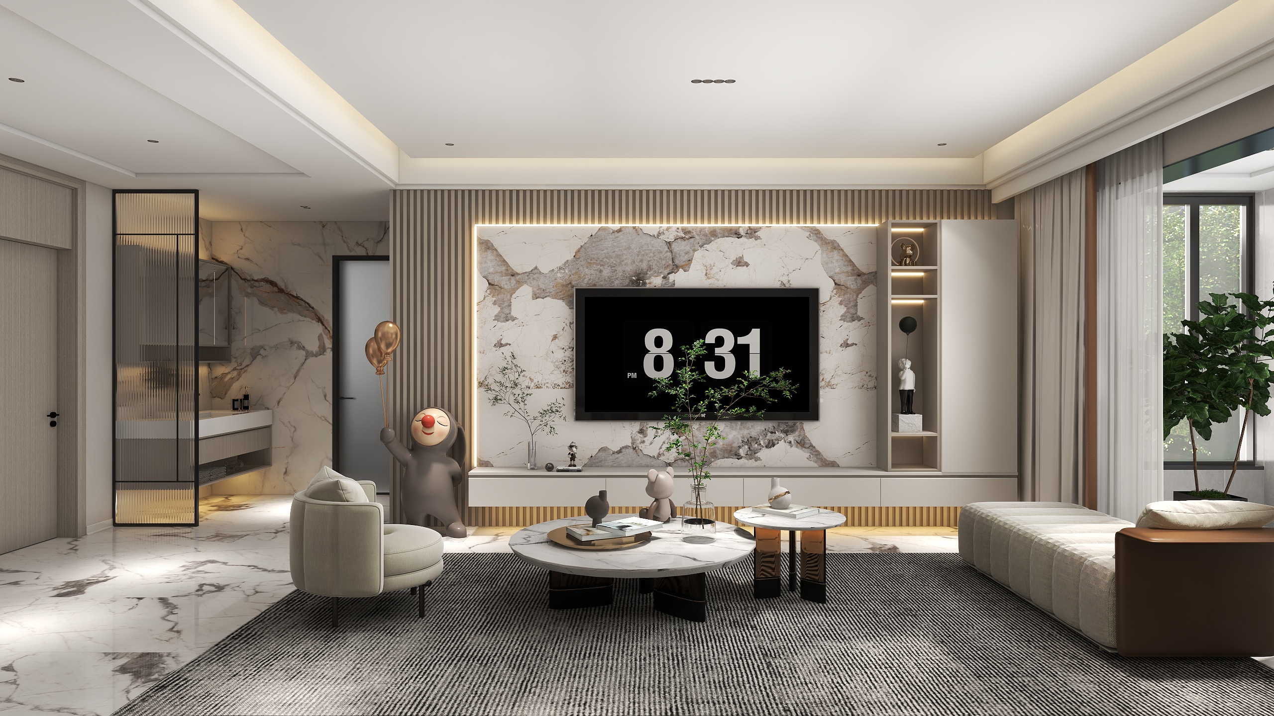 薛陳-现代两室·【仟禧雅苑】-装修设计方案