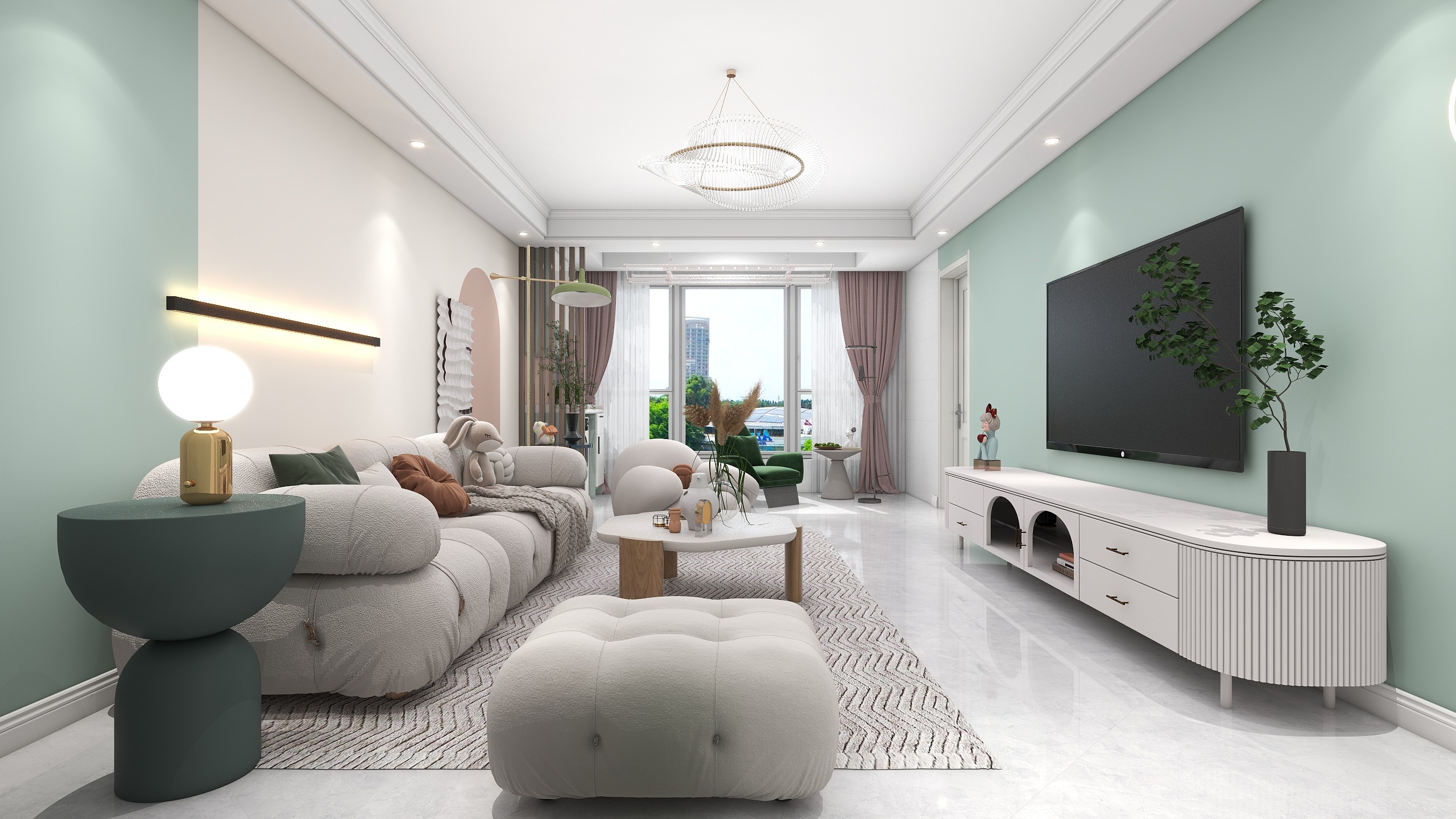 大耳朵图图2-恒昌华府9-3-3092-装修设计方案