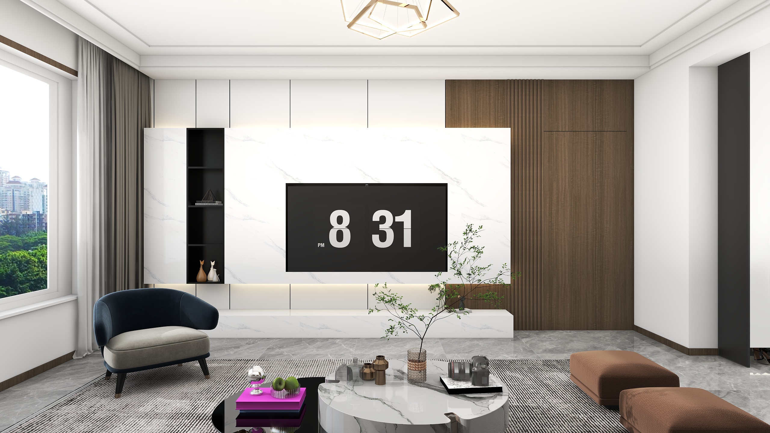 全案设计师马伟-和泰蜀都130刘姨-装修设计方案